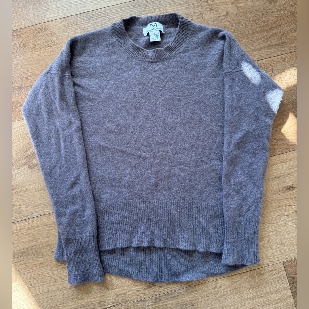 Magaschoni 100% Cashmere Crewneck Sweater